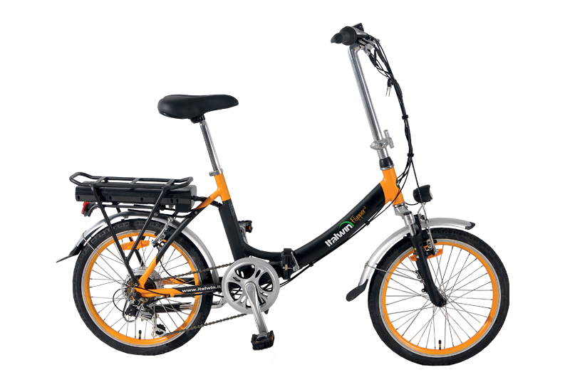 greenbike pesaro-bici elettriche pieghevoli-italwin-Flipper 20