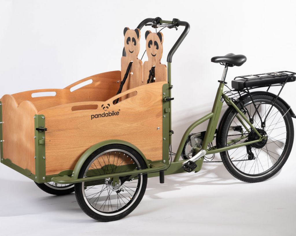 greenbike pesaro-Pandabike-cargo bike elettrico-Minivan