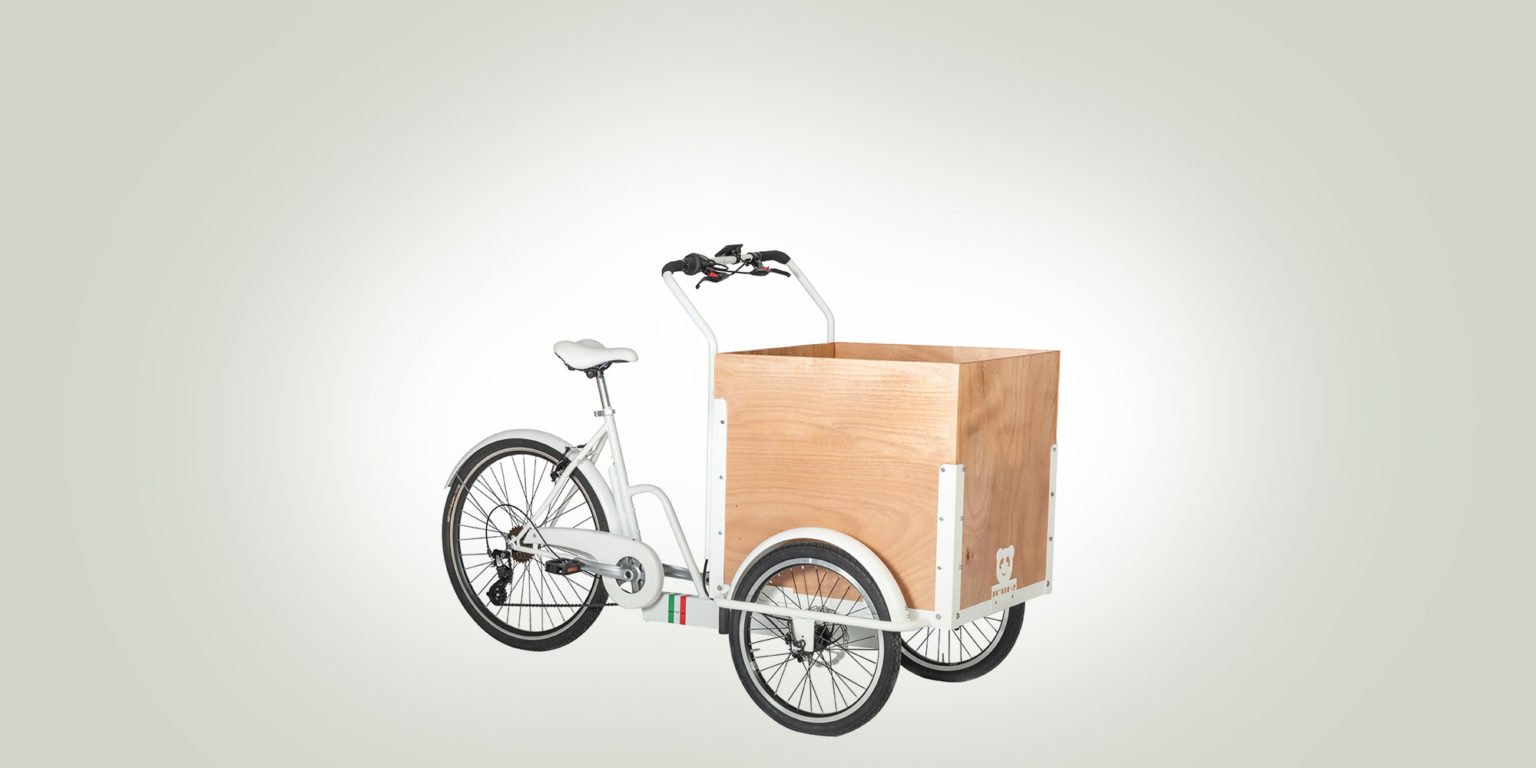 greenbike pesaro-cargo bike elettriche-Panda Bike Delivery